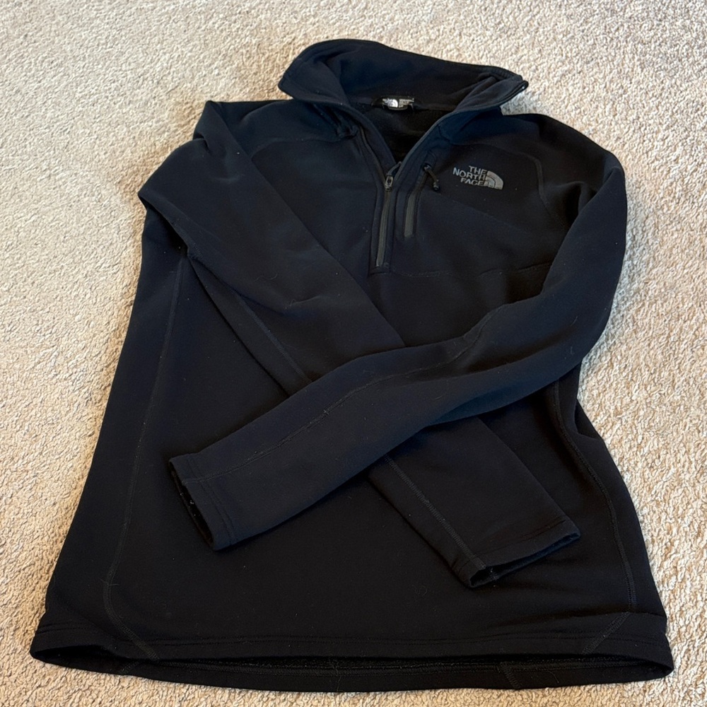 Men’s North Face Black Quarter-Zip